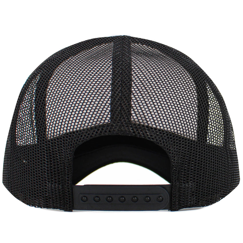 WAKE and LAKE Letter Foam Trucker Hat Mesh Cap