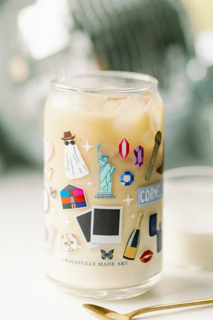 Taylor Swift Glass Cup DISHWASHER SAFE