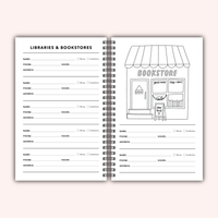 Reading Heart Reading Log Journal | Book Review Tracker