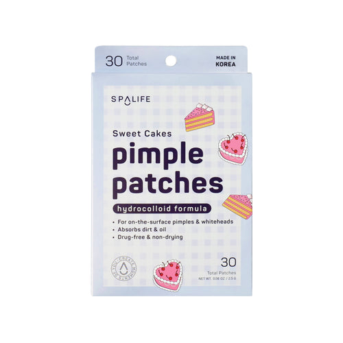 Spa Gift For Her | Cupcake & Dessert Hydrocolloid Pimple Patches  - 30 Count
