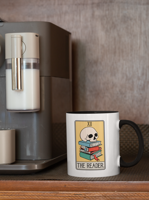 The Reader Tarot Card Coffee Mug