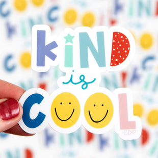 Kind Is Cool Decal Sticker