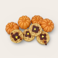 Pumpkin Maple Nut Waffle Soy Wax Melts 2.5oz Jar Handmade