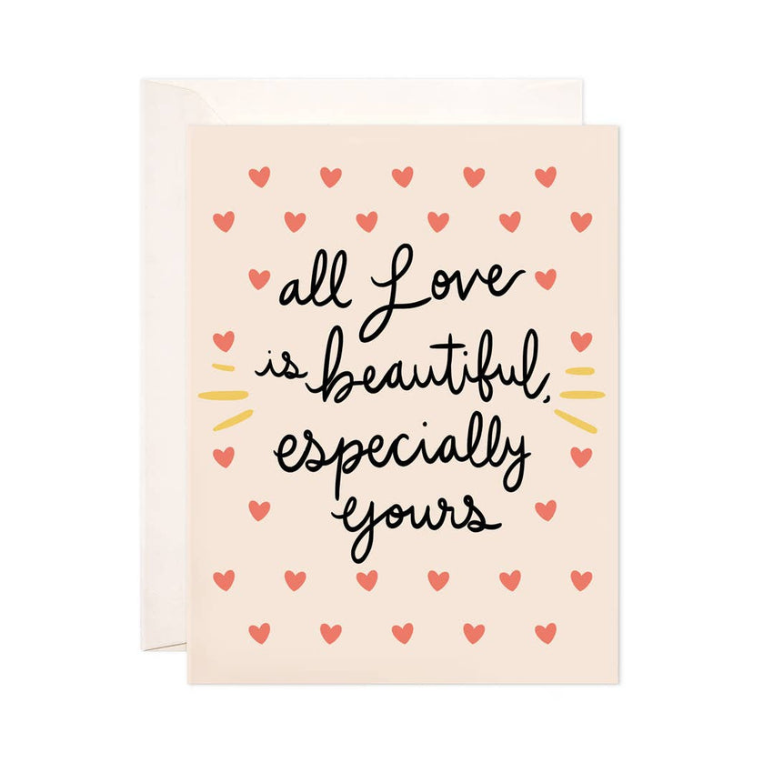 Especially Yours Greeting Card - Inclusive Wedding Card