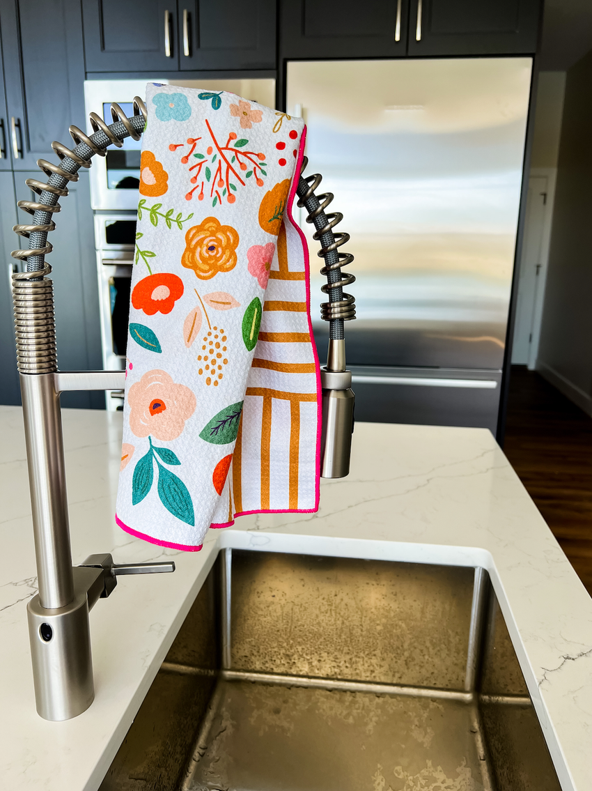 Kitchen Towel | Wildflower Bright Design