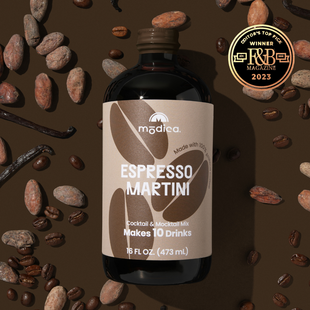 Espresso Martini Cocktail & Mocktail Mix + Kit