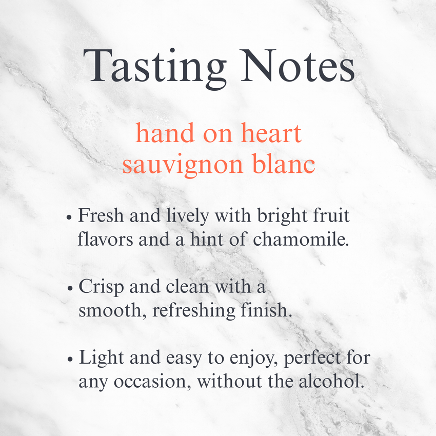 Hand on Heart Non-Alcoholic Wine