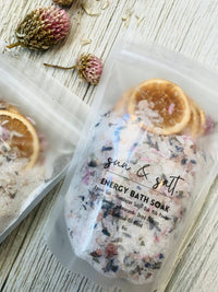 Energy Bath Soak - Bath Salts - Mother's Day Gift