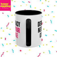 Democracy Needs Your Courage - Handled Mug