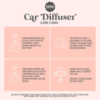 Car Essential Oil Diffusers |  Ocean Breeze