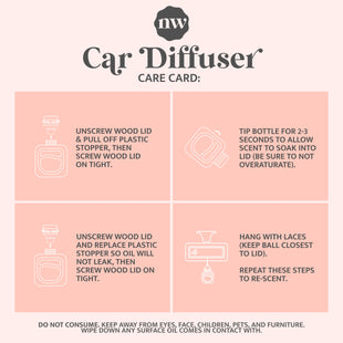 Car Essential Oil Diffusers | Island Coconut