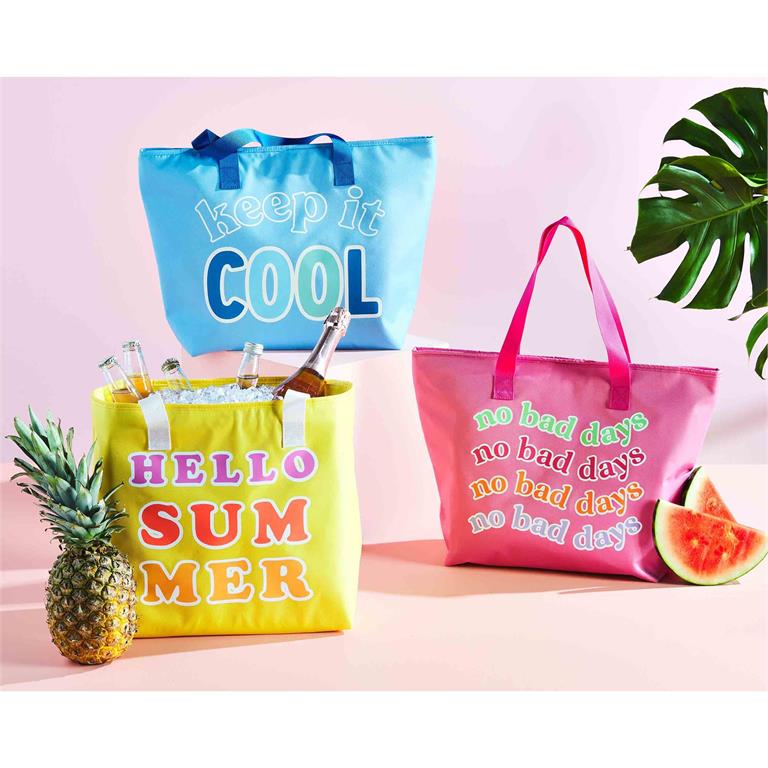 Fun, Colorful Summer Cooler Totes