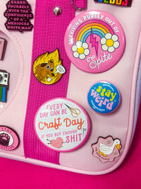 Tired Mom's Club (Button or Magnet!)