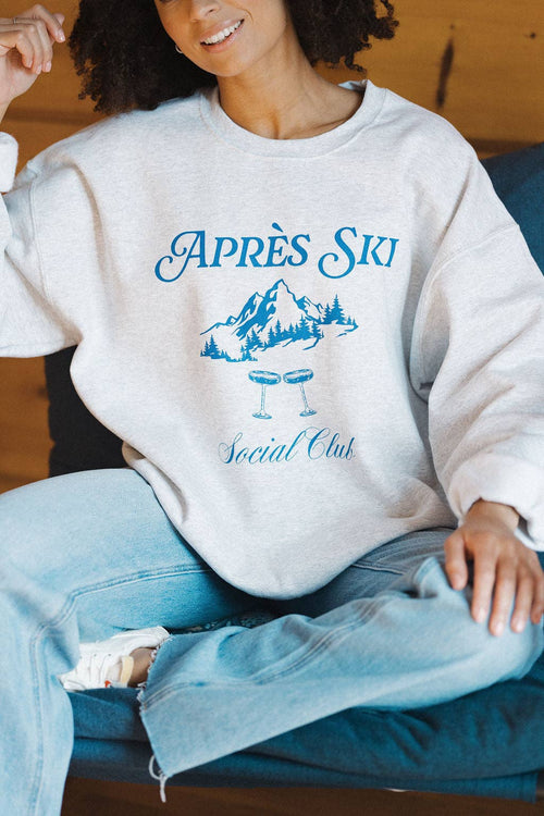 Limited Sizes! Après Ski Social Club Sweatshirt