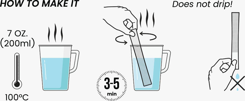 Anti-Stress Herbal Tea Mesh Sticks (16 Servings)