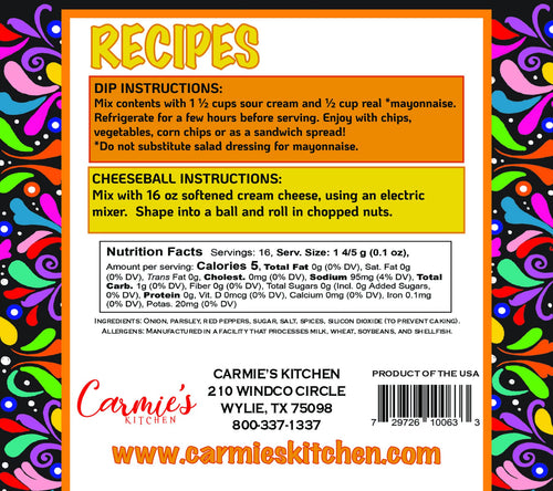 Mañana Mexican Dip Mix - Taco Tuesday Collection