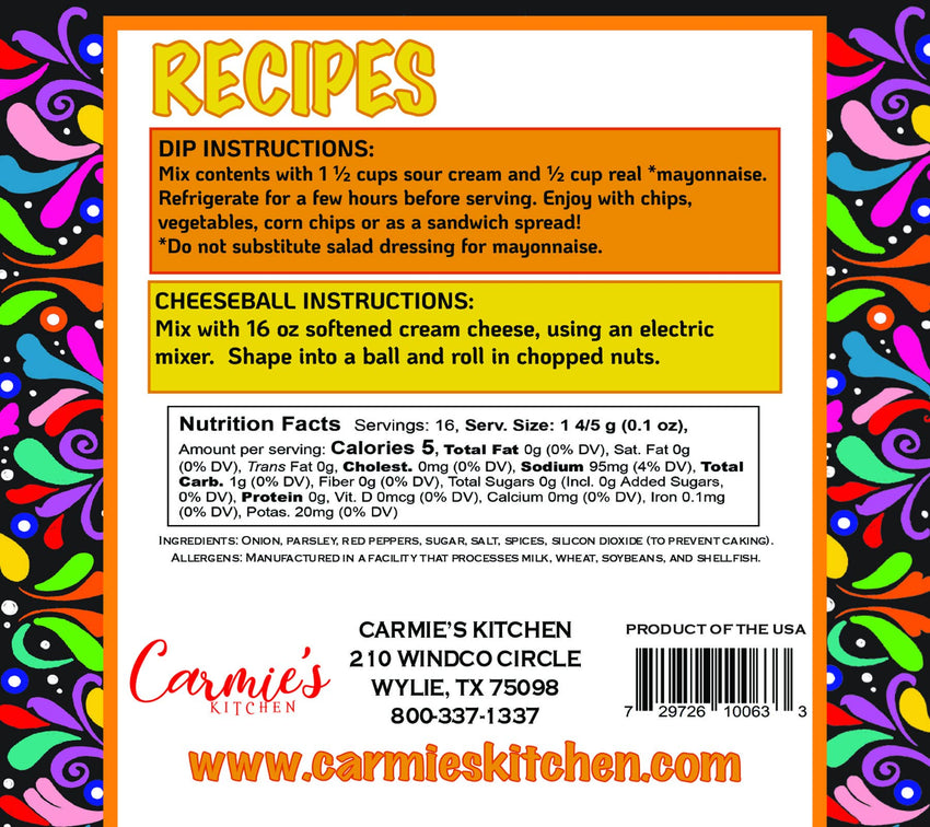 Mañana Mexican Dip Mix - Taco Tuesday Collection
