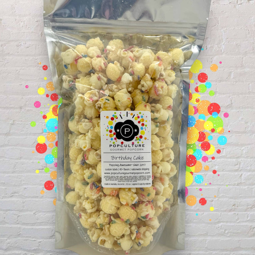 Birthday Cake Flavored Popcorn