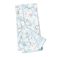 Anywhere Towel Reversible - Cherry Blossom Spring Pattern