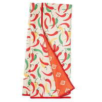 Anywhere Towel Reversible -  Chili Peppers