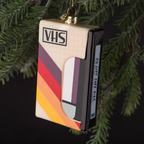 VHS Tape Christmas Ornament - Fun Nostalgic Ornament