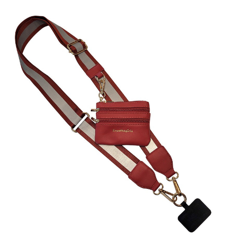Clip & Go Strap with Pouch - Reflective Collection