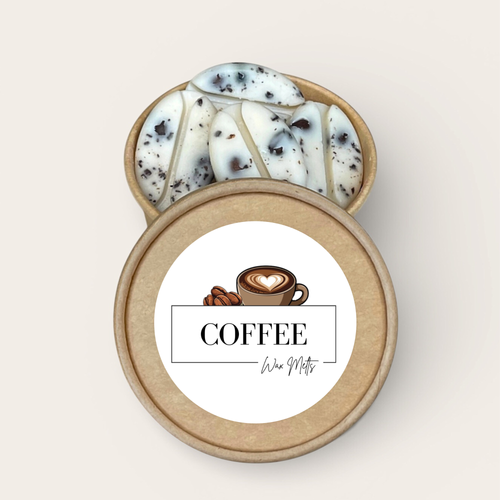 Coffee Soy Wax Melts 2.5oz Jar Handmade