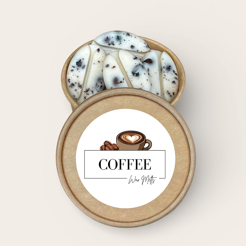 Coffee Soy Wax Melts 2.5oz Jar Handmade