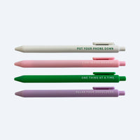One Thing At A Time Gel Pen Set