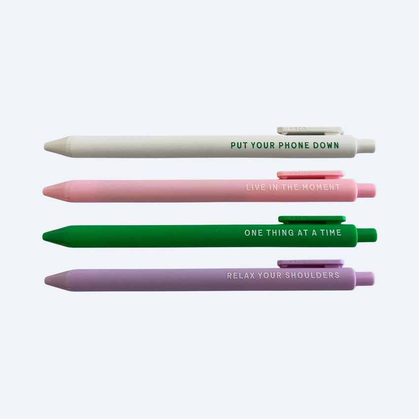 One Thing At A Time Gel Pen Set