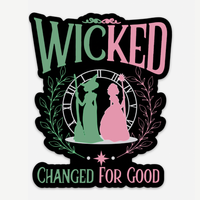 Wicked Movie Musical Changed for Good Sticker Ariana Grande