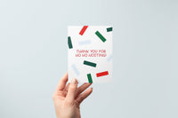 Ho Ho Hosting Holiday Card | Hostess Gift, Host Thank You