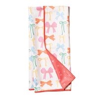 Anywhere Towel Reversible - Ribbons & Bows