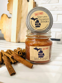 Mini Mason Jar Candle - Great Lakes Cinnamon Sticks