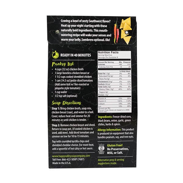 Fiesta Tortilla Soup Mix
