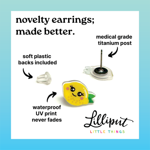 Banana Earrings // Quirky Earrings