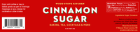 Cinnamon Sugar, 3.8 Net Oz