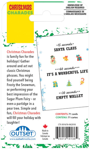 Christmas Charades Card Game 🎅🎄