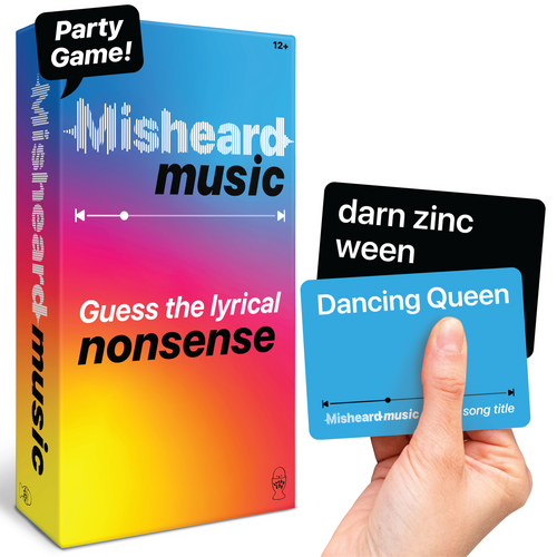 Misheard Music – Music Party Card Game