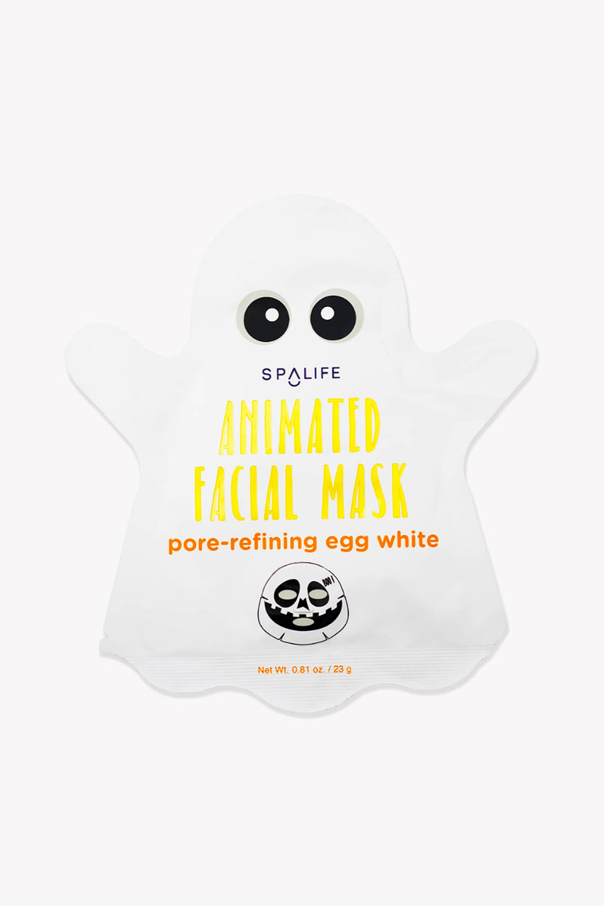 Boo Basket Gift | Pore-Refining Facial Mask Halloween Animated Ghost Mask