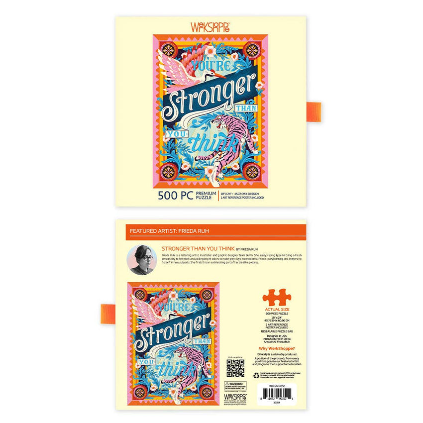 Stronger Than You Think 500 Piece Puzzle