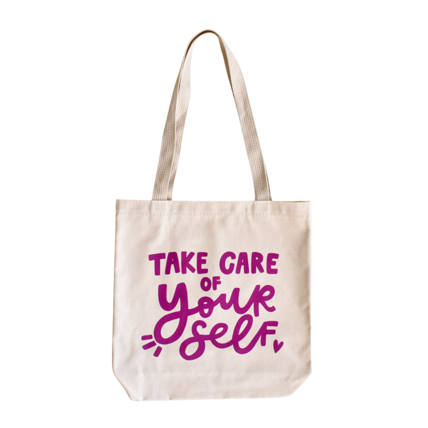 Take Care Of Yourself Canvas Tote Bag