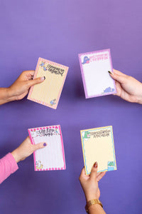 Cosplaying as Organized Pigeon Notepad Funny List Stationery