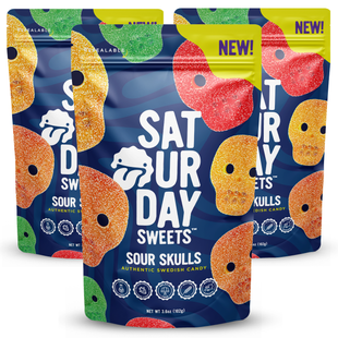 Sour Skulls - Better-For-You Swedish Candy