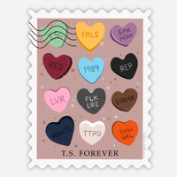 Taylor Swift Forever Eras Stamp Sticker