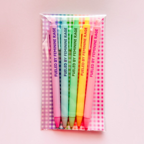 FUELED BY FEMININE RAGE Pen Pack!