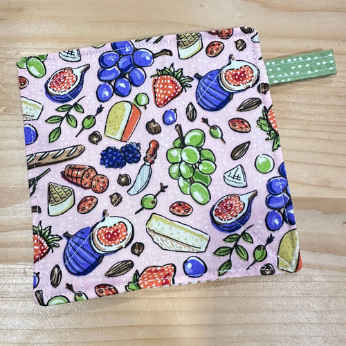 Charcuterie Print Fabric Jar Opener For Your Kitchen