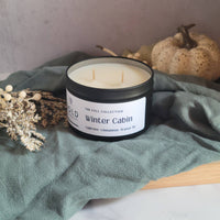 Winter Cabin- Cypress + Fraser Fir + Cinnamon - 6 oz. Tin