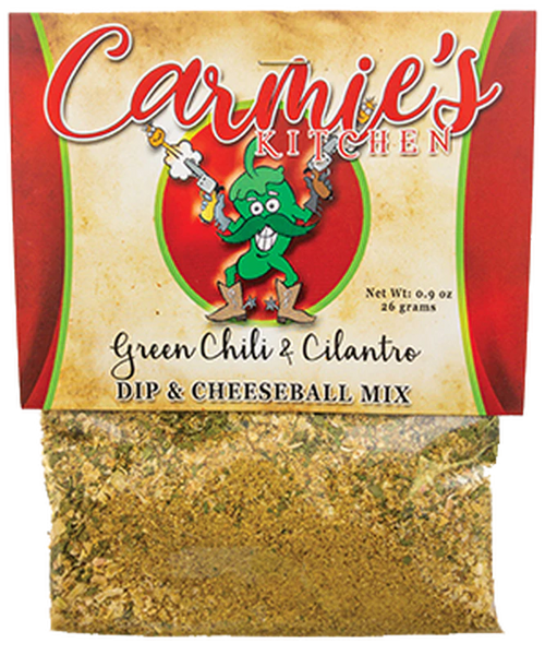 Green Chile and Cilantro Dip Mix