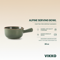 Vikko - Alpine, Serving Soup or Stew Bowl, Green, 26 oz